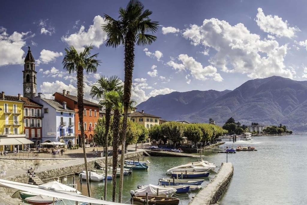 Ascona: Residenza Sabrina,App 2.5 Locali E Piscina Apartment Ngoại thất bức ảnh