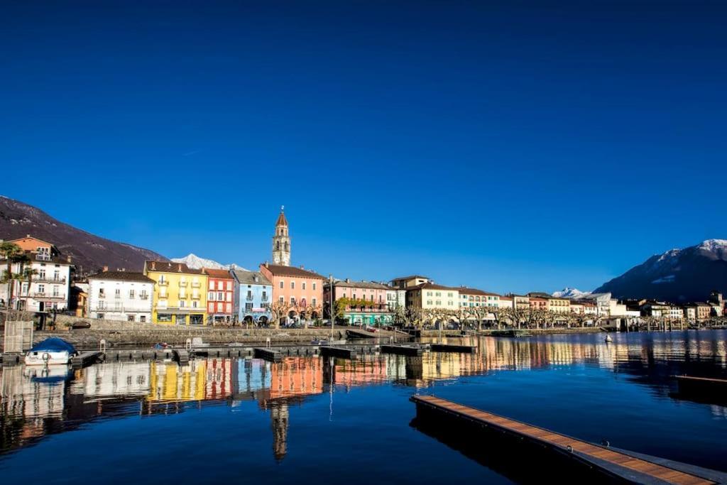 Ascona: Residenza Sabrina,App 2.5 Locali E Piscina Apartment Ngoại thất bức ảnh